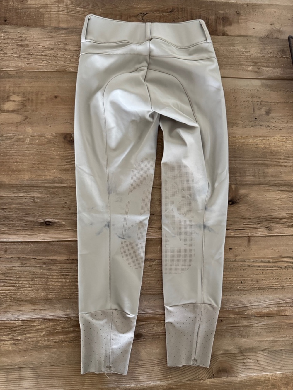 Kismet Light Beige Kids Riding Breeches - Picture 5 of 6